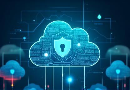 Image representing cloud security trends for a blog post.