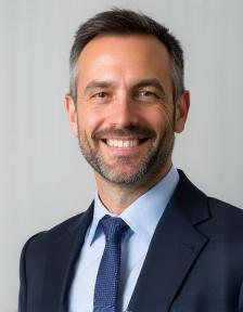 Headshot of Alex Johnson, CEO of Apex Business Solutions.